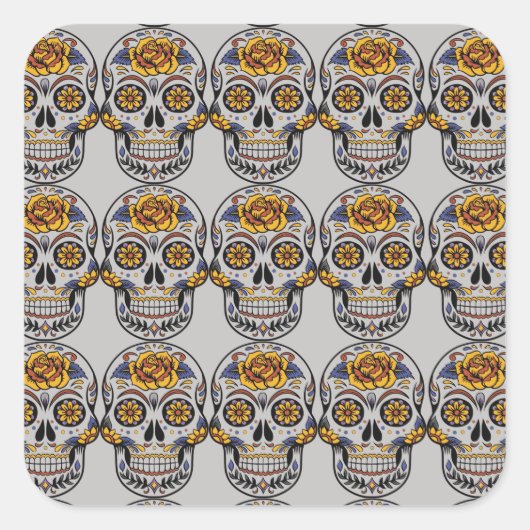 Dag van de dode stickers (Voorkant)