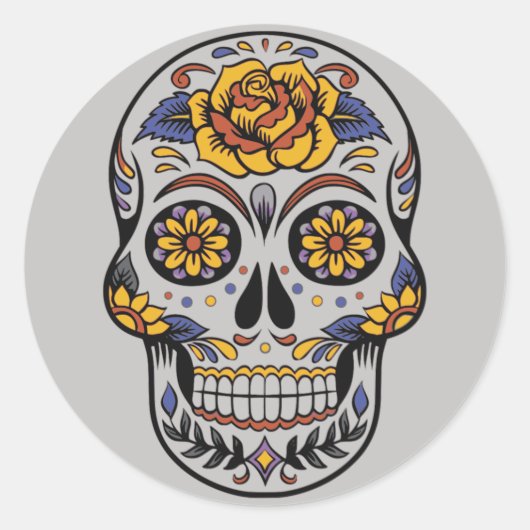 Dag van de dode stickers (Voorkant)