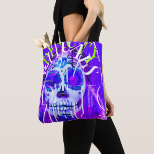 Dag van de Dode Suiker Schedel Art Canvas tas