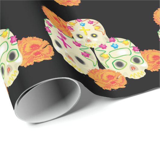 Dag van de dode suikerriet cadeaupapier (Rol Hoek)