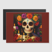 Dag van de Dode Suikerschedel 3 (Voorkant / Achterkant)