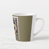 Dag van de Dode Suikerschedel 3 Latte Mok (Rechts)