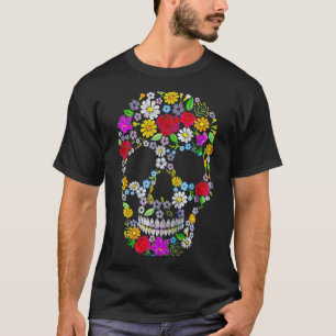 Dag van de dode suikerschedel Funny Cinco de Mayo  T-shirt