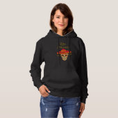 Dag van de dode suikerschedel hoodie (Voorkant volledig)