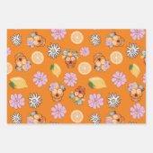 Dag van de dode suikerschedel inpakpapier vel (Voorkant)