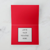 Dag van de dode suikerschedel kaart (Binnen)