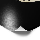 Dag van de dode suikerschedel met kruis foto afdruk (Hoek)