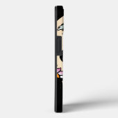 Dag van de dode suikerschedel met Roos Case-Mate iPhone Case (Achterkant / Rechts)