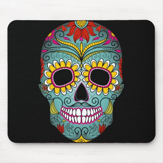 Dag van de dode suikerschedel muismat (Voorkant)