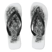 Dag van de dode suikerschedel teenslippers (Voetbed)