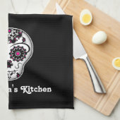 dag van de dode suikerschedel theedoek (Quarter Fold)