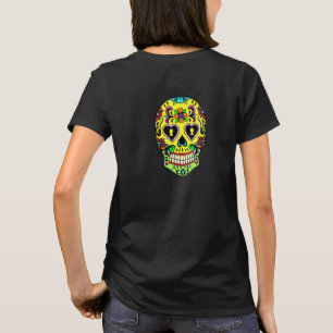 Dag van de Dode Suikerschedel Vrouwen T-shirt