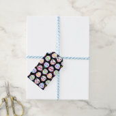 Dag van de dode suikerschedels cadeaulabel (Met Touw)