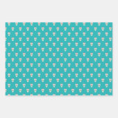 Dag van de dode suikerschedels inpakpapier vel (Voorkant 2)