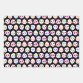 Dag van de dode suikerschedels inpakpapier vel (Voorkant 2)