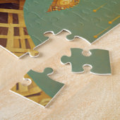 Dag van de dode-suikerschedelvrouw legpuzzel (Zijkant)