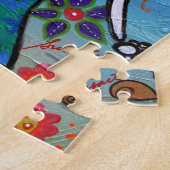 Dag van de dode Surfer Legpuzzel (Zijkant)