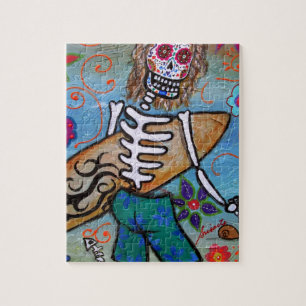 Dag van de dode Surfer Legpuzzel