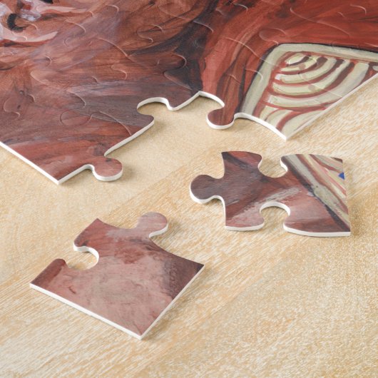 Dag van de dode tarotschilfers legpuzzel (Zijkant)