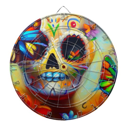 Dag van de Dode Vlinders (2) Dartbord (Voorkant)