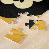 Dag van de Dode Vlinders Woodcut (1) Legpuzzel (Zijkant)
