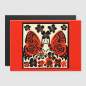Dag van de Dode Vlinders Woodcut 3 (Voorkant / Achterkant)