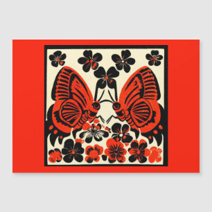 Dag van de Dode Vlinders Woodcut 3