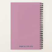 Dag van de dode vrouw notitieboek (Achterkant)