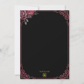 Dag van de Dode Zoete 16 uitnodiging (Achterkant)