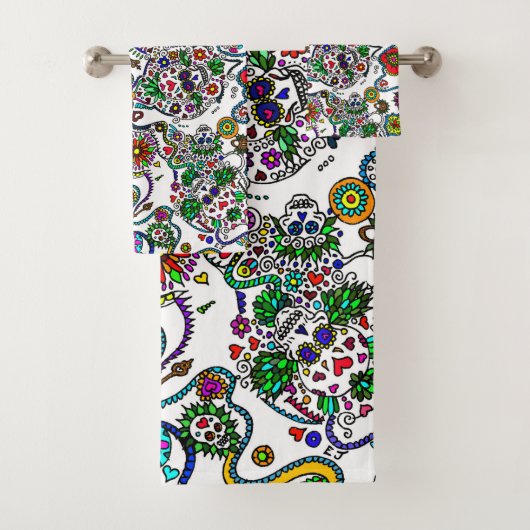 Dag Van De Doden Bad Handdoek (Insitu)