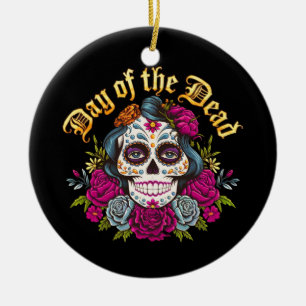 Dag van de Doden: Dia de los Muertos Keramisch Ornament