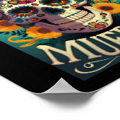 Dag van de Doden (Dia de los Muertos) Poster (Hoek)