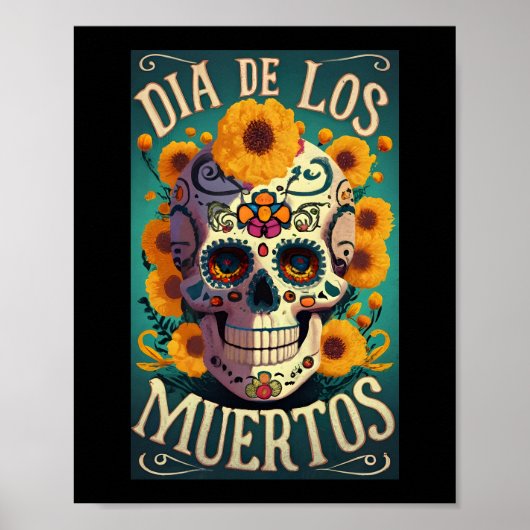 Dag van de Doden (Dia de los Muertos) Poster (Voorkant)