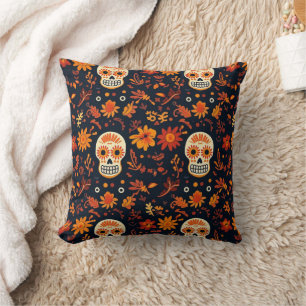 Dag van de Doden Día de los Muertos Sugar Skull Kussen