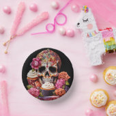 Dag van de Doden Groet Papieren Kommen (Feest)