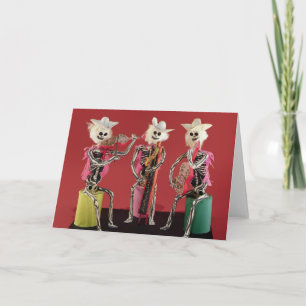 Dag van de Doden: Mariachi, van Oaxaca Kaart