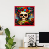 Dag van de Doden Ofendra 7 Poster (Thuiskantoor)