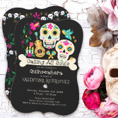 Dag van de doden roept alle zielen Quinceanera Kaart