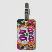 Dag van de dood bagagelabel (Voorkant (verticaal))