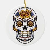 Dag van de dood keramisch ornament (Voorkant)