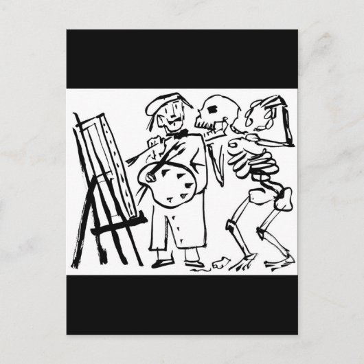 Dag van de dood, Mexico. Circa 1951 Briefkaart (Voorkant)