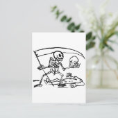 Dag van de dood, Mexico. Circa 1951. Briefkaart (Staand voorkant)