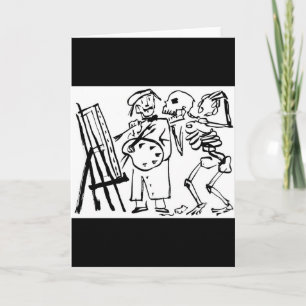 Dag van de dood, Mexico. Circa 1951 Kaart