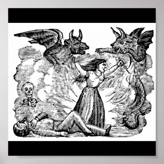 Dag van de dood, Mexico ongeveer 1800 jaar Poster (Voorkant)