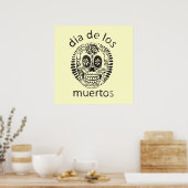 dag van de dood poster (Keuken)