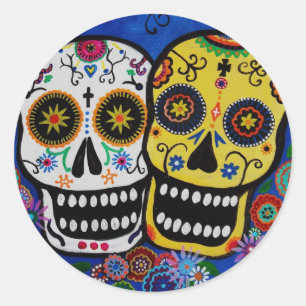 DAG VAN DE DOOD RONDE STICKER