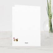 Dag van de Egel-liefde  Kaart (Achterkant)