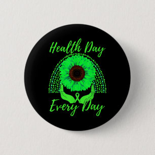 Dag van de Gezondheid Overdag Mentale Gezondheid B Ronde Button 5,7 Cm