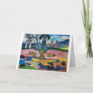 Dag van de God Paul Gauguin Kaart