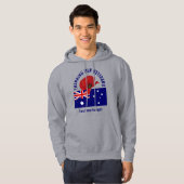 Dag van de herdenking van Australische veteranen  Hoodie (Voorkant volledig)